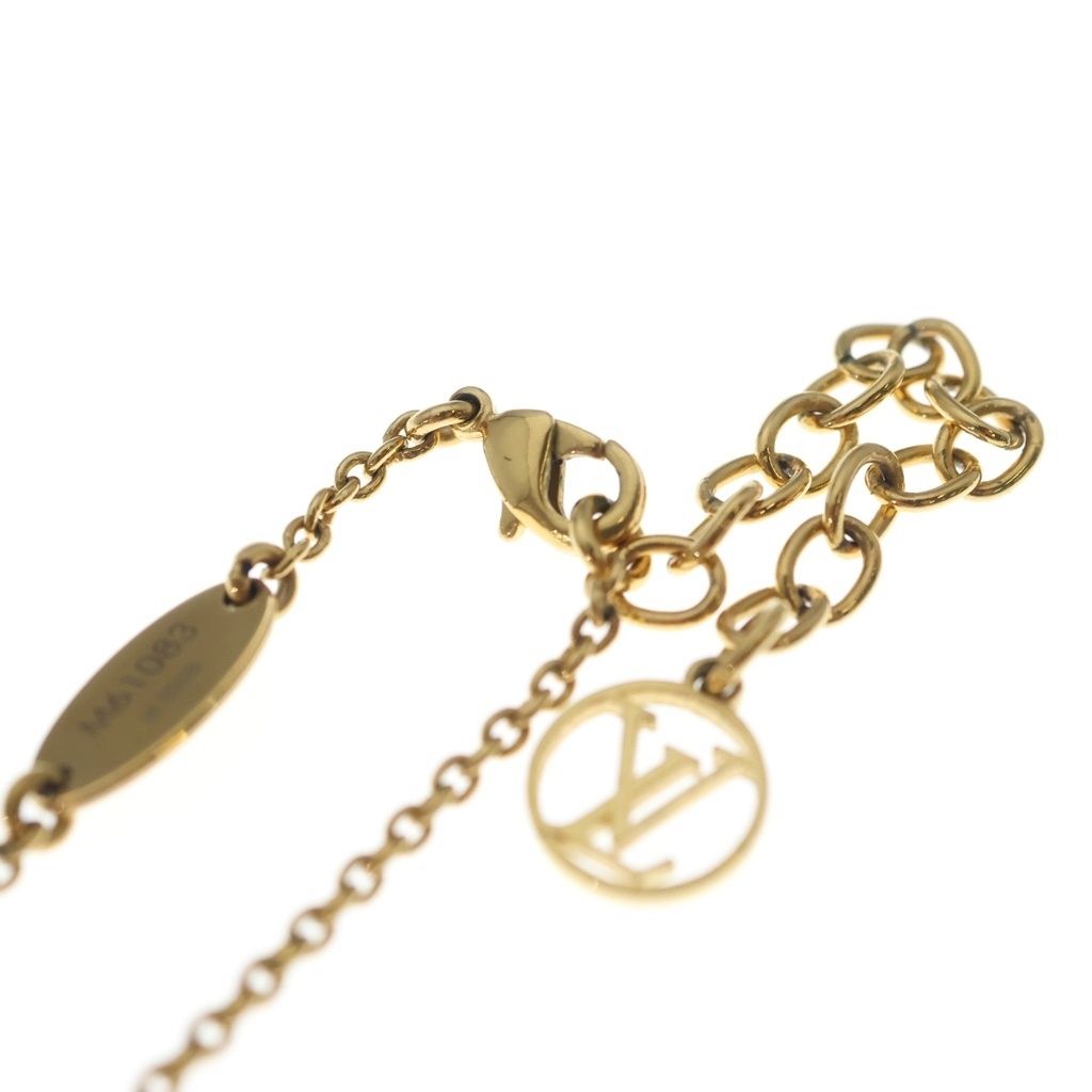 Louis Vuitton Essential V Necklace Gold — view 4