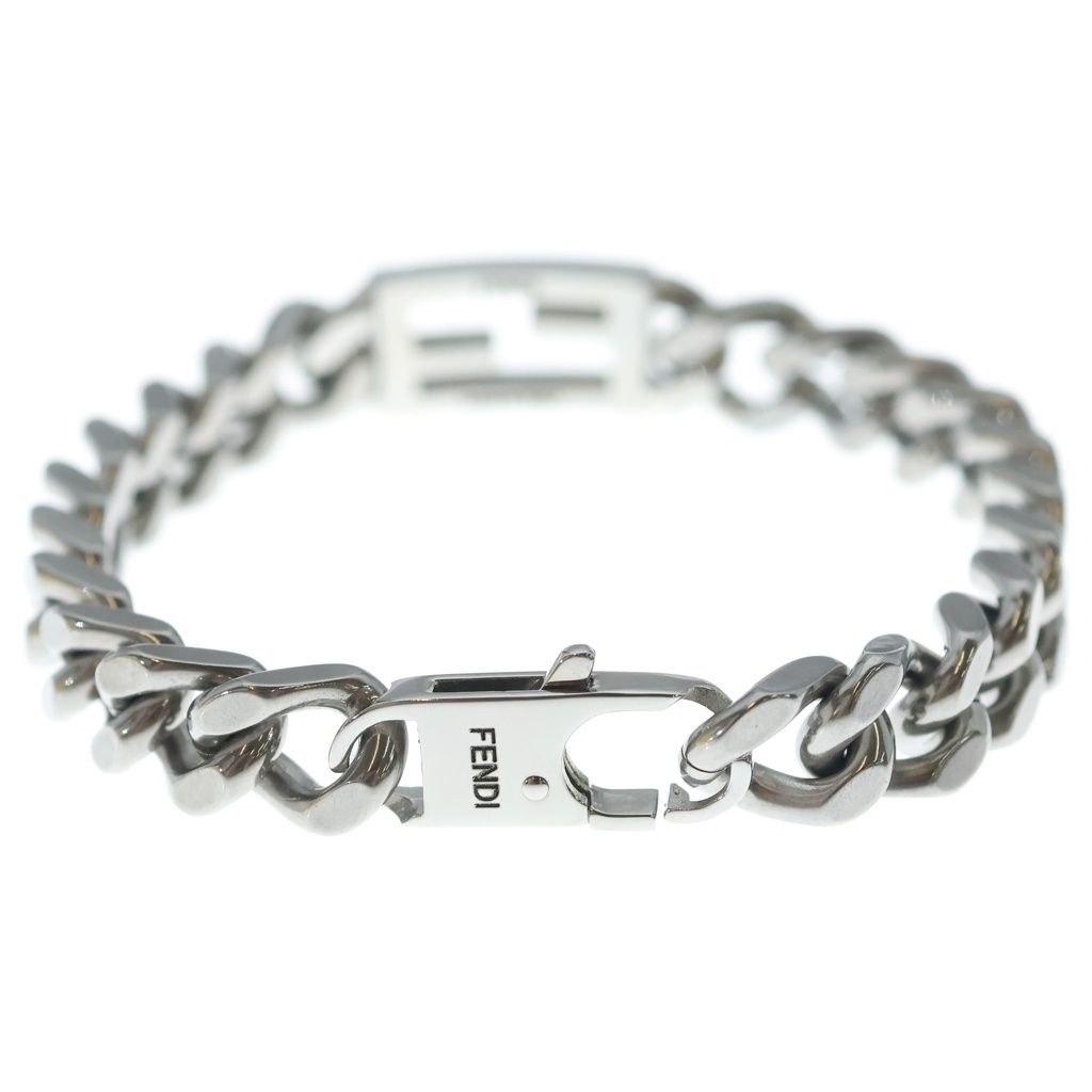 Fendi Baguette Chain Bracelet Silver — view 2