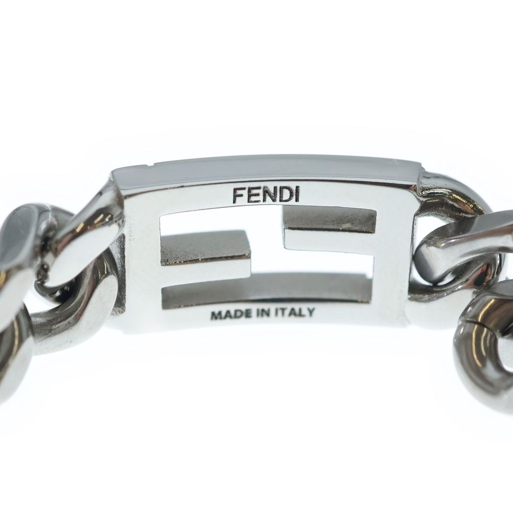 Fendi Baguette Chain Bracelet Silver — view 5