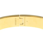 Hermes Clic H Clac PM Bangle Bracelet Gold Blue — view 5
