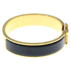 Hermes Clic H Clac PM Bangle Bracelet Gold Black — view 3