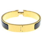 Hermes Clic H Clac PM Bangle Bracelet Gold Black — view 2