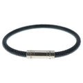 Louis Vuitton Damier Bracelet Keep It Black Silver