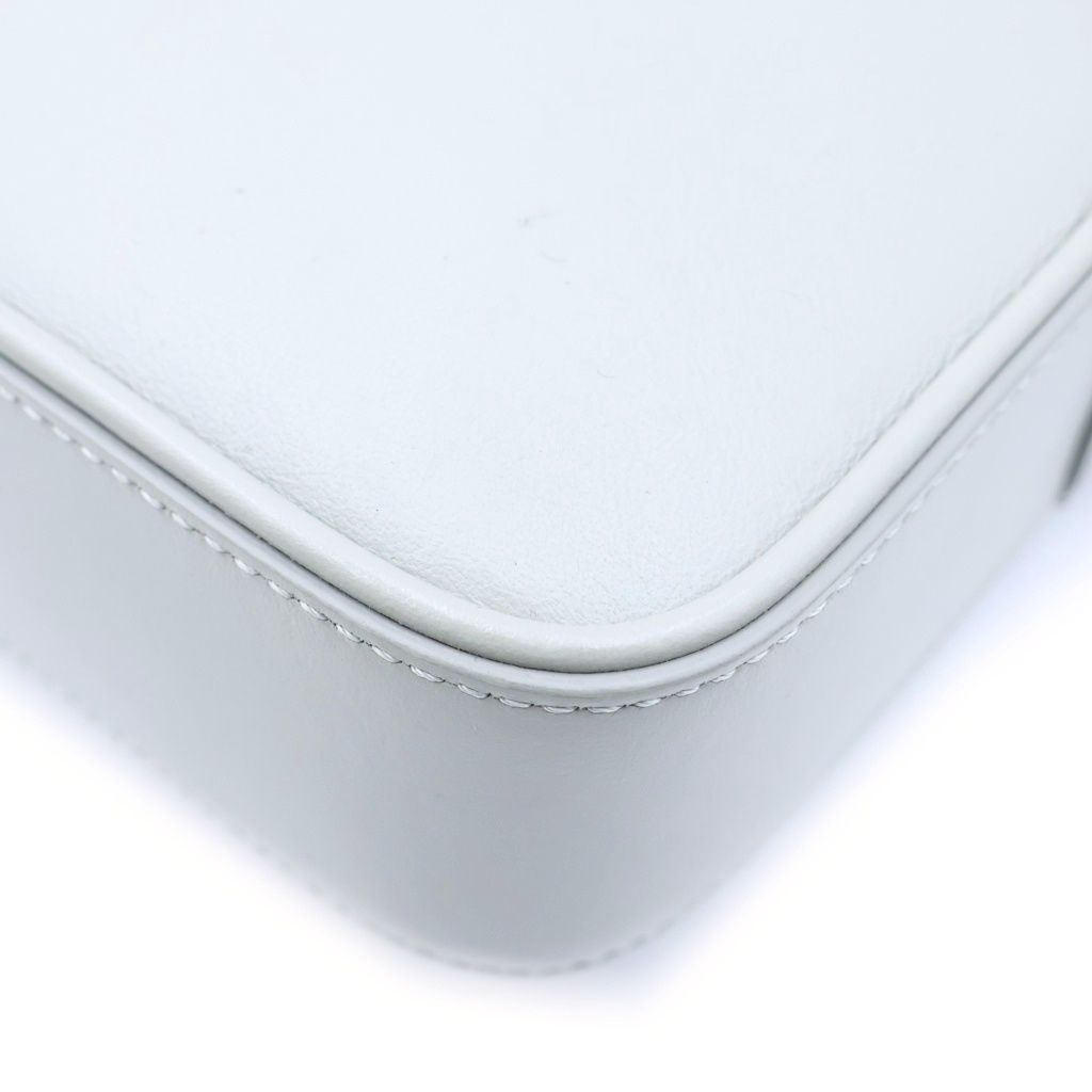 Celine Logo Messenger Bag Gray — view 5