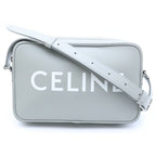 Celine Logo Messenger Bag Gray