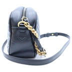 Gucci GG Marmont Chain Shoulder Bag Leather Black — view 3
