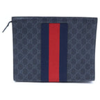 Gucci GG Supreme Clutch Leather Black — view 2