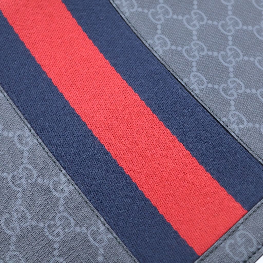 Gucci GG Supreme Clutch Leather Black — view 7