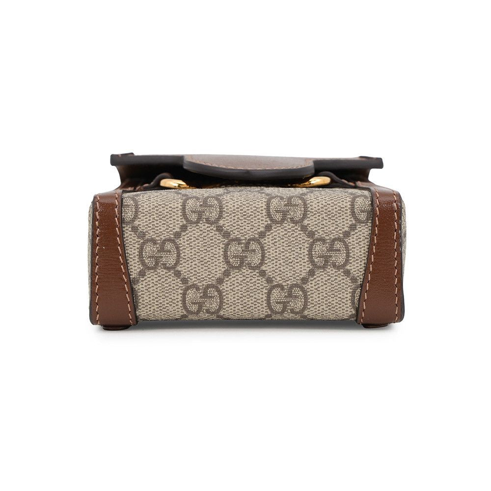 Gucci Shoulder Bag GG Supreme Horsebit 1955 — view 3