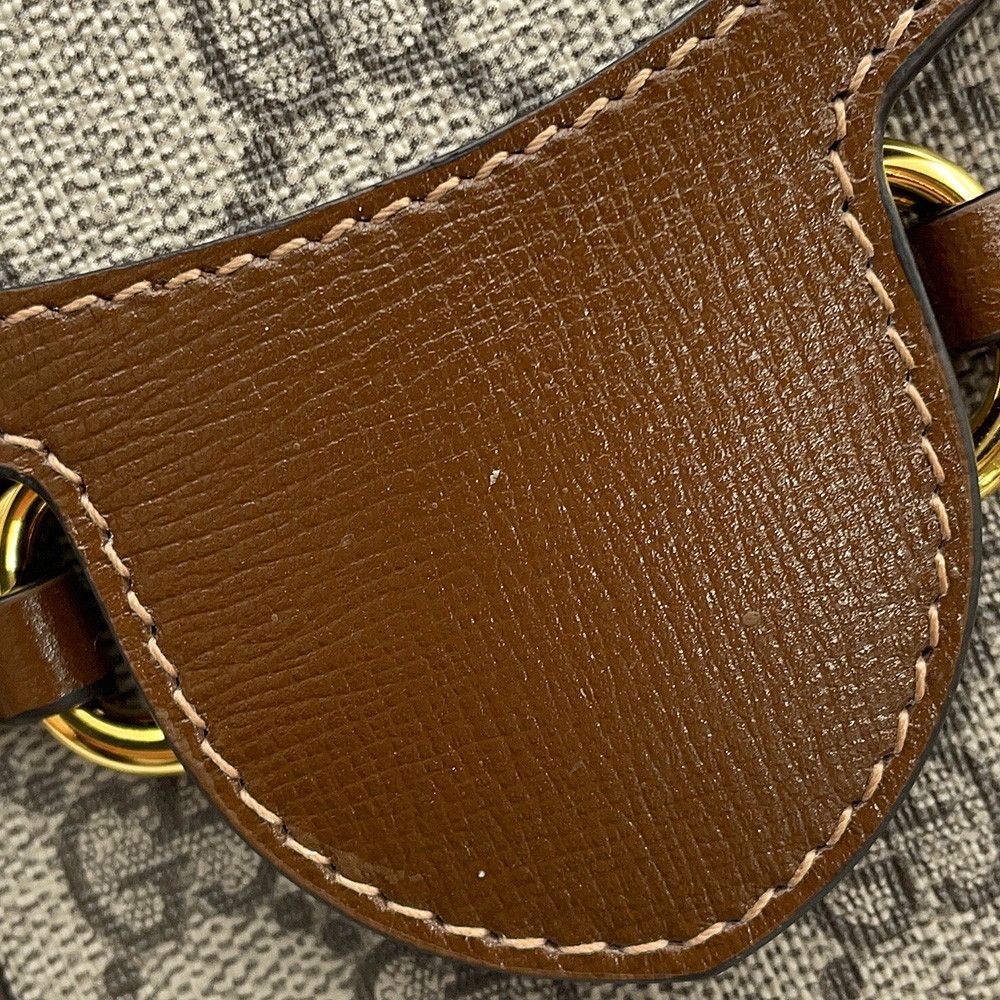Gucci Shoulder Bag GG Supreme Horsebit 1955 — view 6