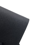 Prada Bifold Wallet Saffiano Multicolor Compact Black — view 8