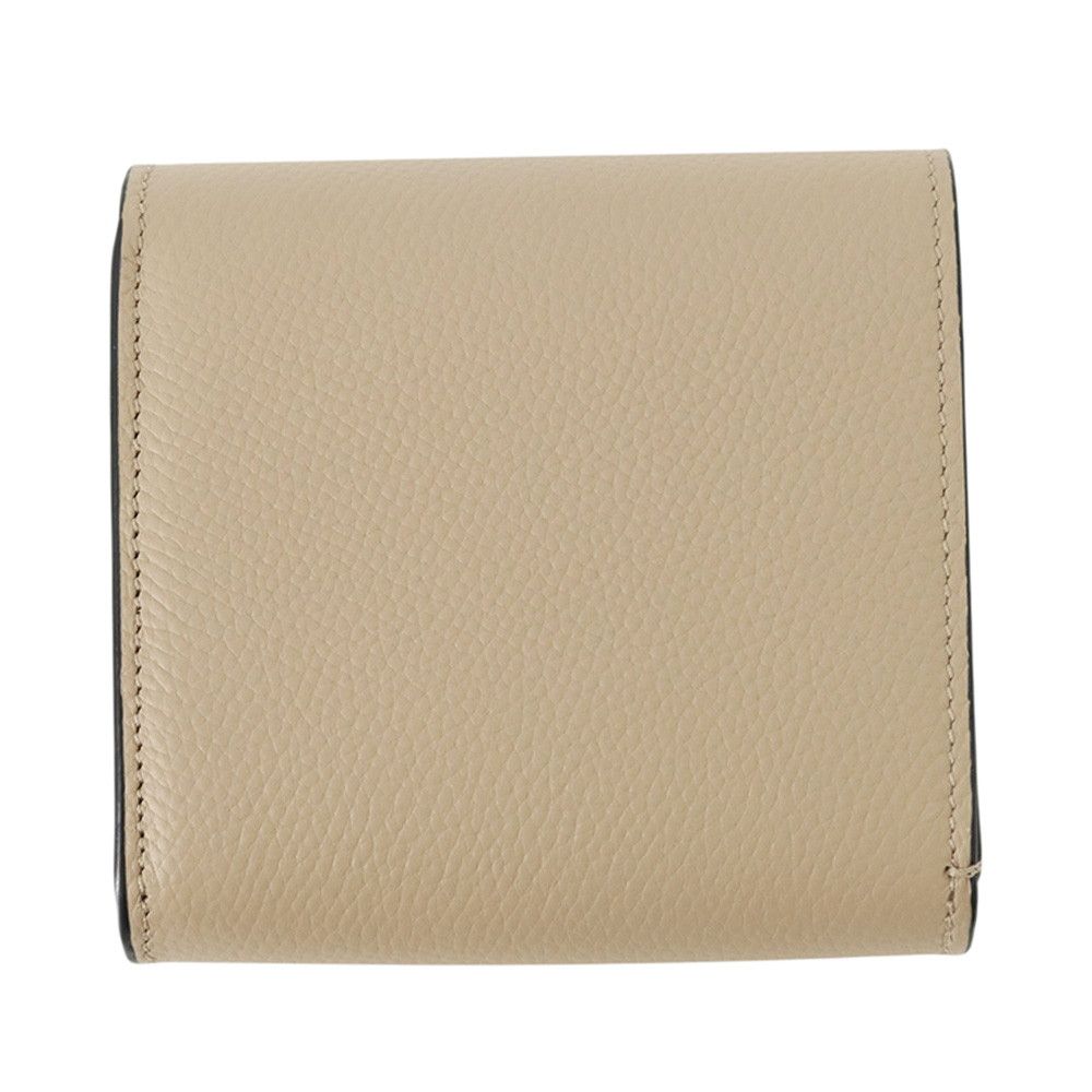 Loewe Bifold Wallet Anagram Compact Flap Pebble Grain Calf Leather — view 3