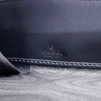 Gucci Wallet Horsebit 1955 Zip Around Canvas Leather Black — view 8