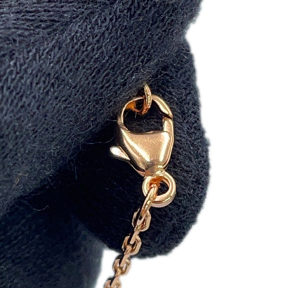 Hermes Necklace Mini Pop H White Pink Gold — view 7
