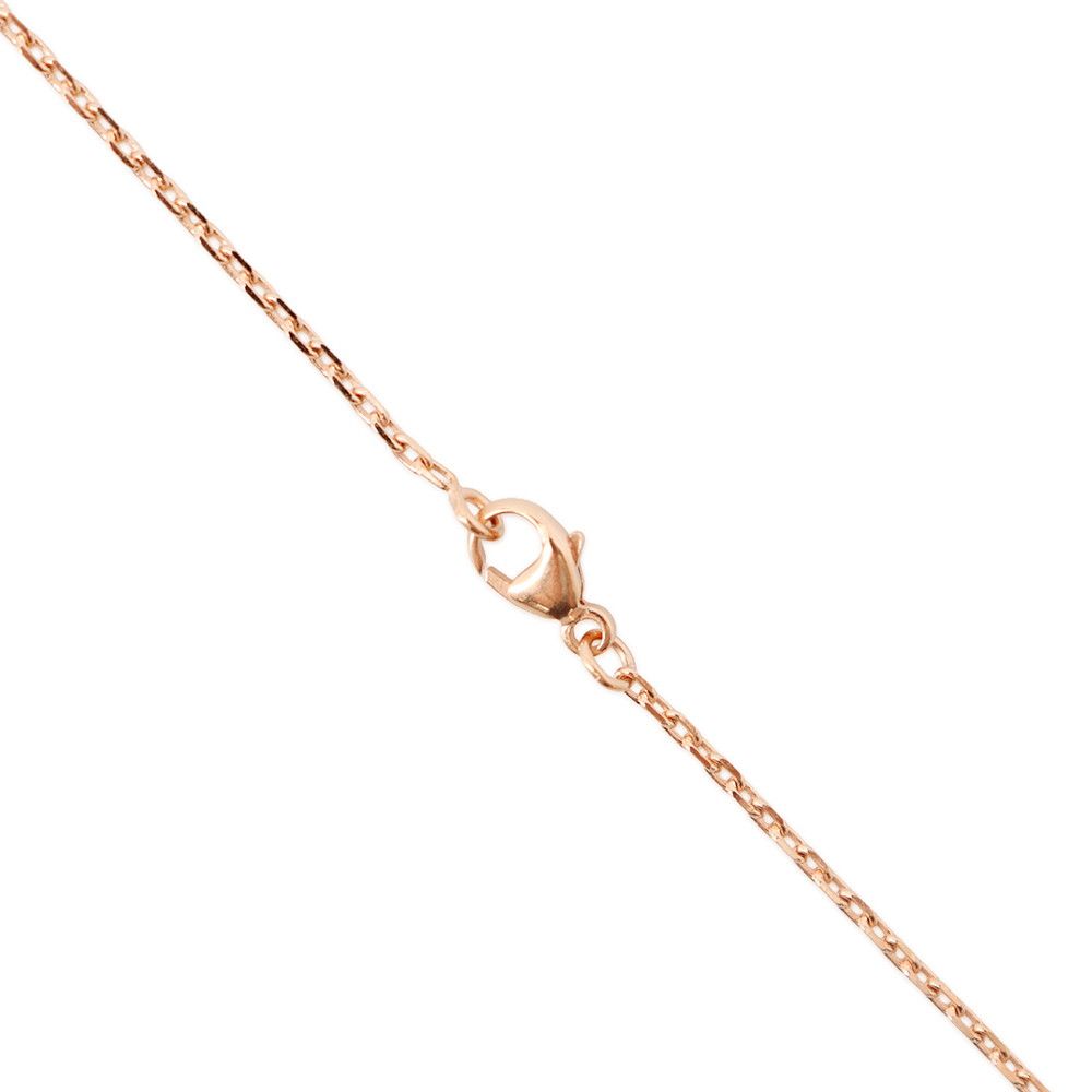 Hermes Necklace Mini Pop H Black Pink Gold — view 5