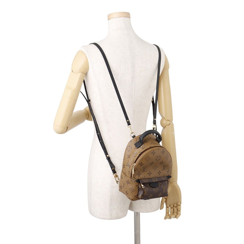 Louis Vuitton Backpack Monogram Reverse Palm Springs Mini Bag — view 4