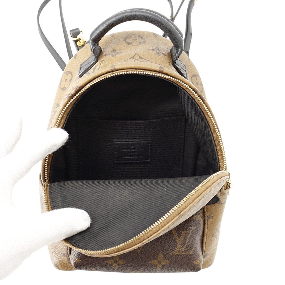 Louis Vuitton Backpack Monogram Reverse Palm Springs Mini Bag — view 5