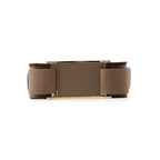 Hermes Shoulder Bag Geta Etoupe Gold Chevre Mysore — view 3