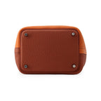 Hermes Picotin Lock PM Casaque Orange Cuible Gold Silver Taurillon Clemence — view 3