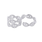Hermes Ring Chaine D'ancre Enchainee Double