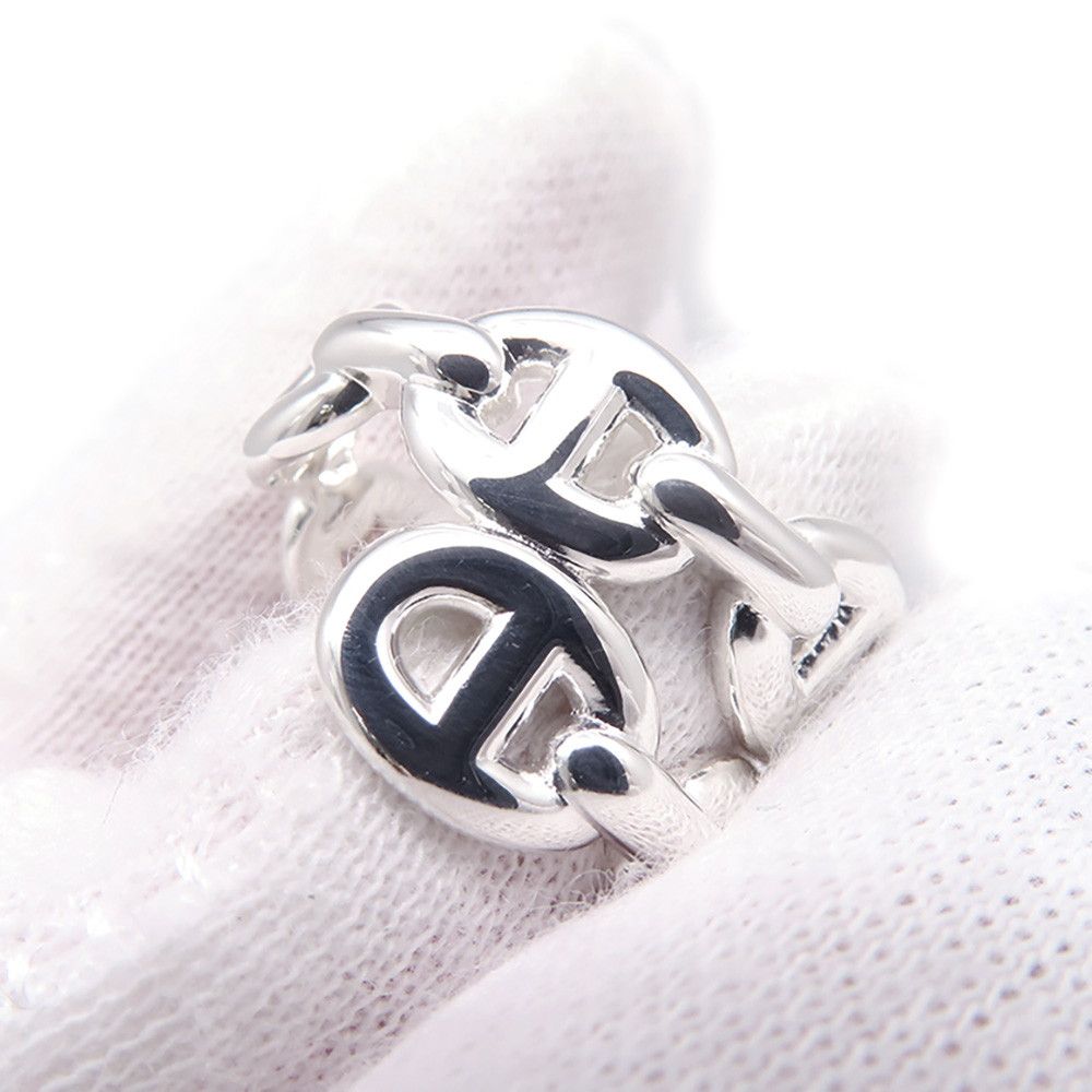 Hermes Ring Chaine D'ancre Enchainee Double — view 5
