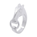 Hermes Ring Gallop Silver