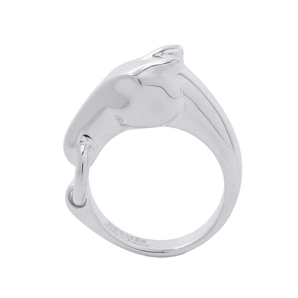 Hermes Ring Gallop Silver — view 2
