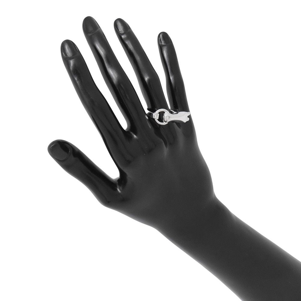 Hermes Ring Gallop Silver — view 4