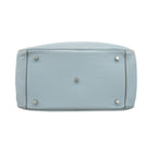 Hermes Handbag Lindy 34 Taurillon Clemence Blue Pale Silver 2-Way Bag — view 3