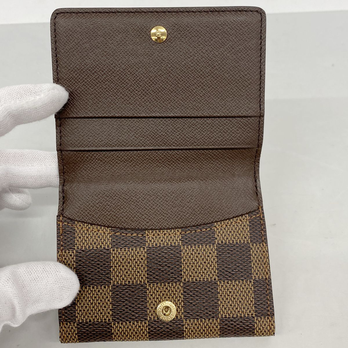Louis Vuitton Coin Purse Damier Ludlow Ebene — view 3
