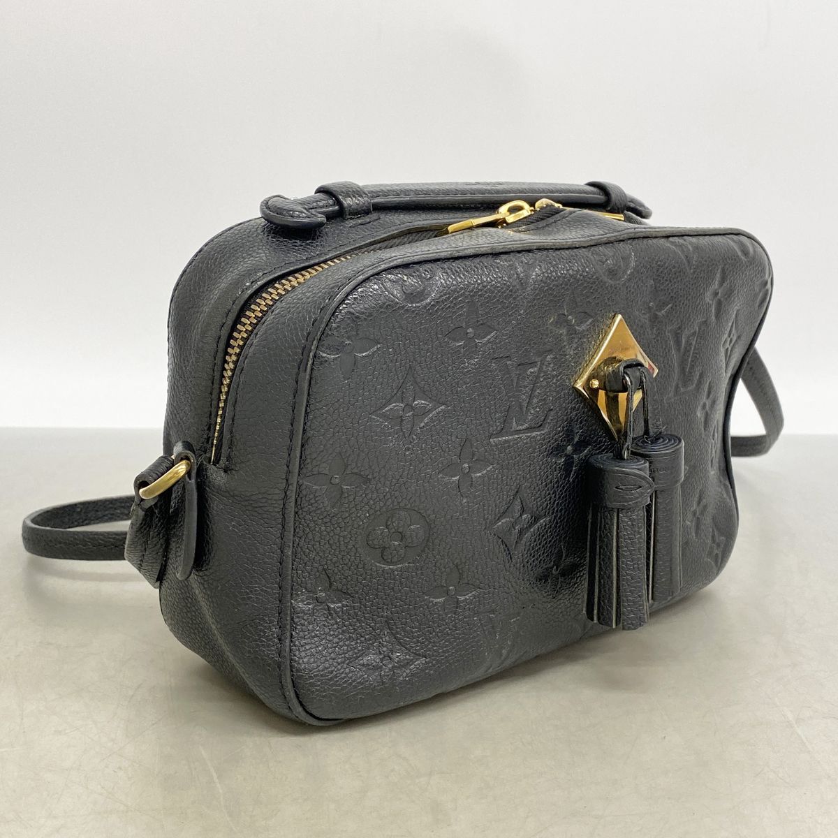 Louis Vuitton Shoulder Bag Monogram Empreinte Saintonge Noir — view 2