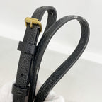 Louis Vuitton Shoulder Bag Monogram Empreinte Saintonge Noir — view 8