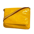 Louis Vuitton Shoulder Bag Vernis Thompson Street Jaune
