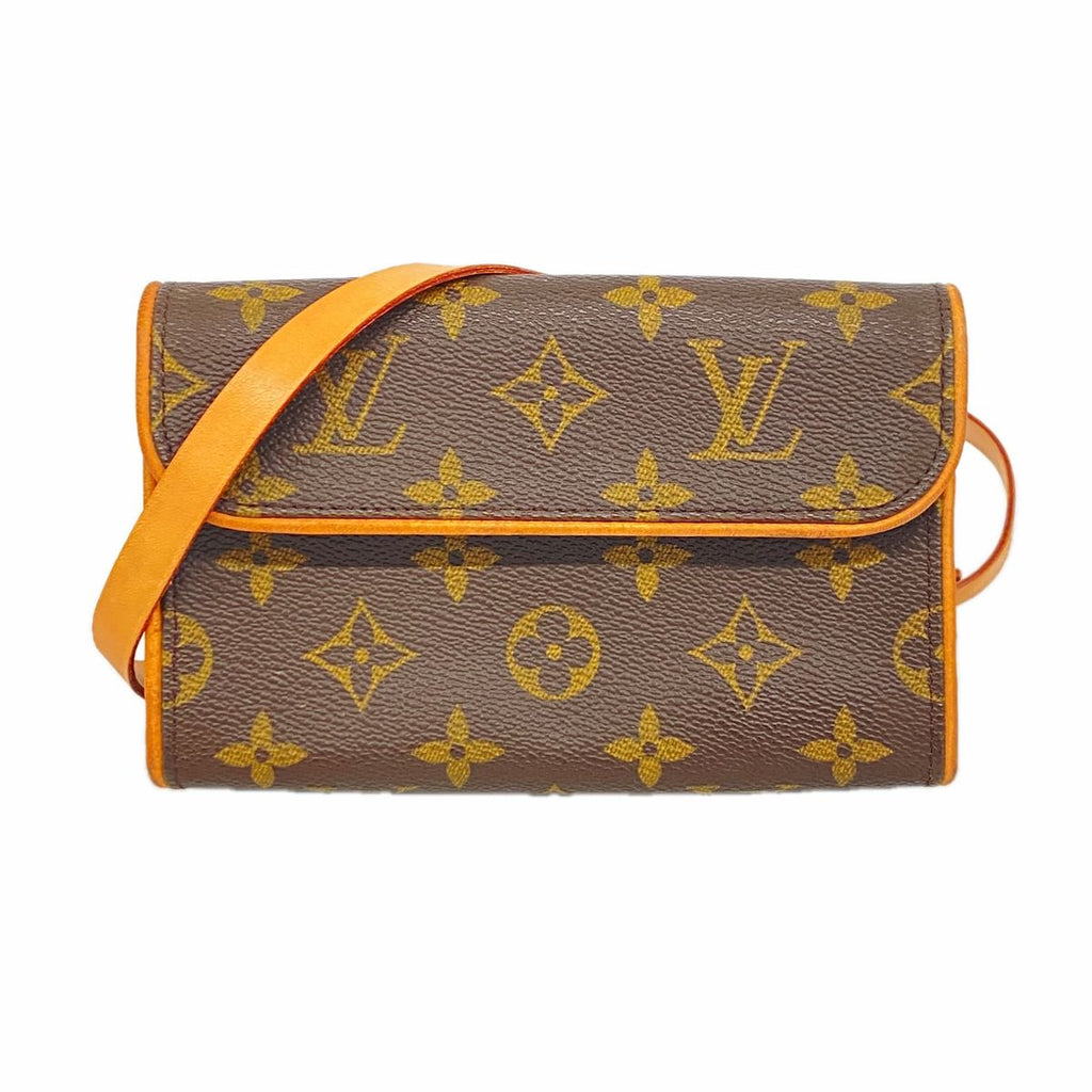 Louis Vuitton Waist Bag Monogram Pochette Florentine Brown