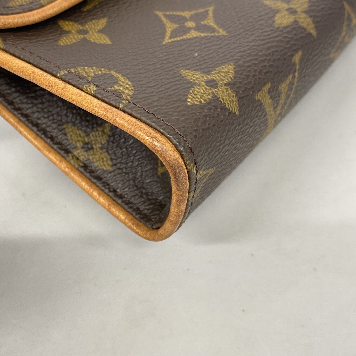 Louis Vuitton Waist Bag Monogram Pochette Florentine Brown — view 6
