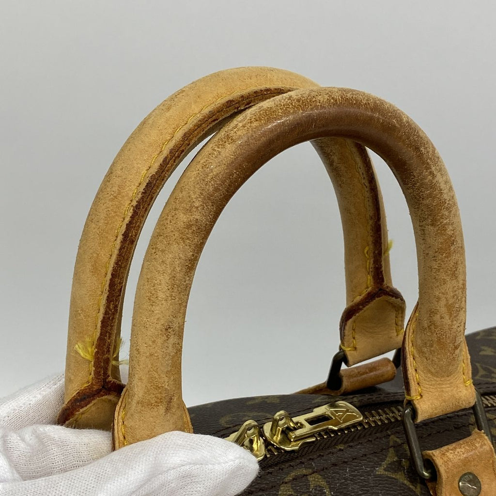 Louis Vuitton Boston Bag Monogram Keepall 45 Brown — view 7