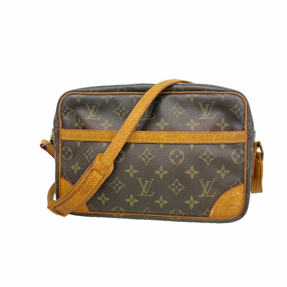 Louis Vuitton Shoulder Bag Monogram Trocadero 27 Brown