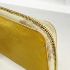 Louis Vuitton Wallet Vernis Zippy Blanc Corail — view 6