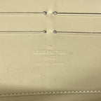 Louis Vuitton Wallet Vernis Zippy Blanc Corail — view 4