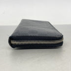 Louis Vuitton Wallet Damier Graphite Zippy Vertical Black Gray Vintage — view 2