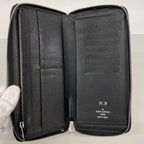 Louis Vuitton Wallet Damier Graphite Zippy Vertical Black Gray Vintage — view 3