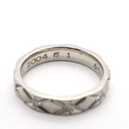 Chanel Ring Quilted Full Diamond Platinum — view 7
