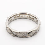 Chanel Ring Quilted Full Diamond Platinum — view 6