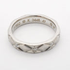 Chanel Ring Quilted Full Diamond Platinum — view 5