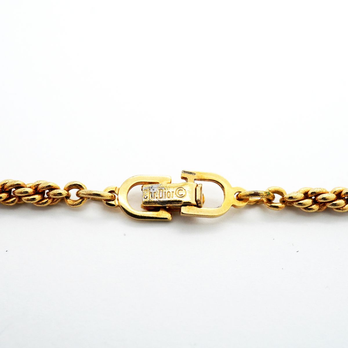 Dior Necklace CD Logo Gold Plated — view 5