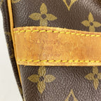 Louis Vuitton Boston Bag Monogram Keepall Bandouliere 55 Brown — view 5