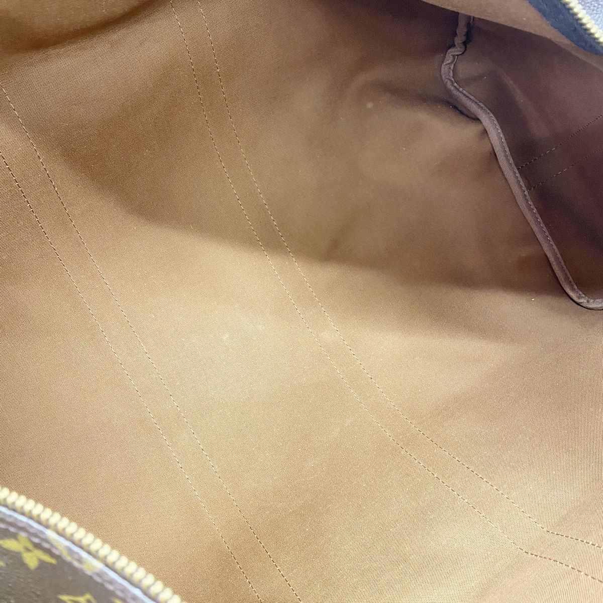 Louis Vuitton Boston Bag Monogram Keepall Bandouliere 55 Brown — view 4