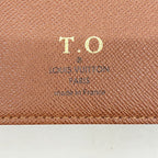 Louis Vuitton Long Billfold Monogram Porte Valeurs Cartes Credit Brown Wallet — view 4