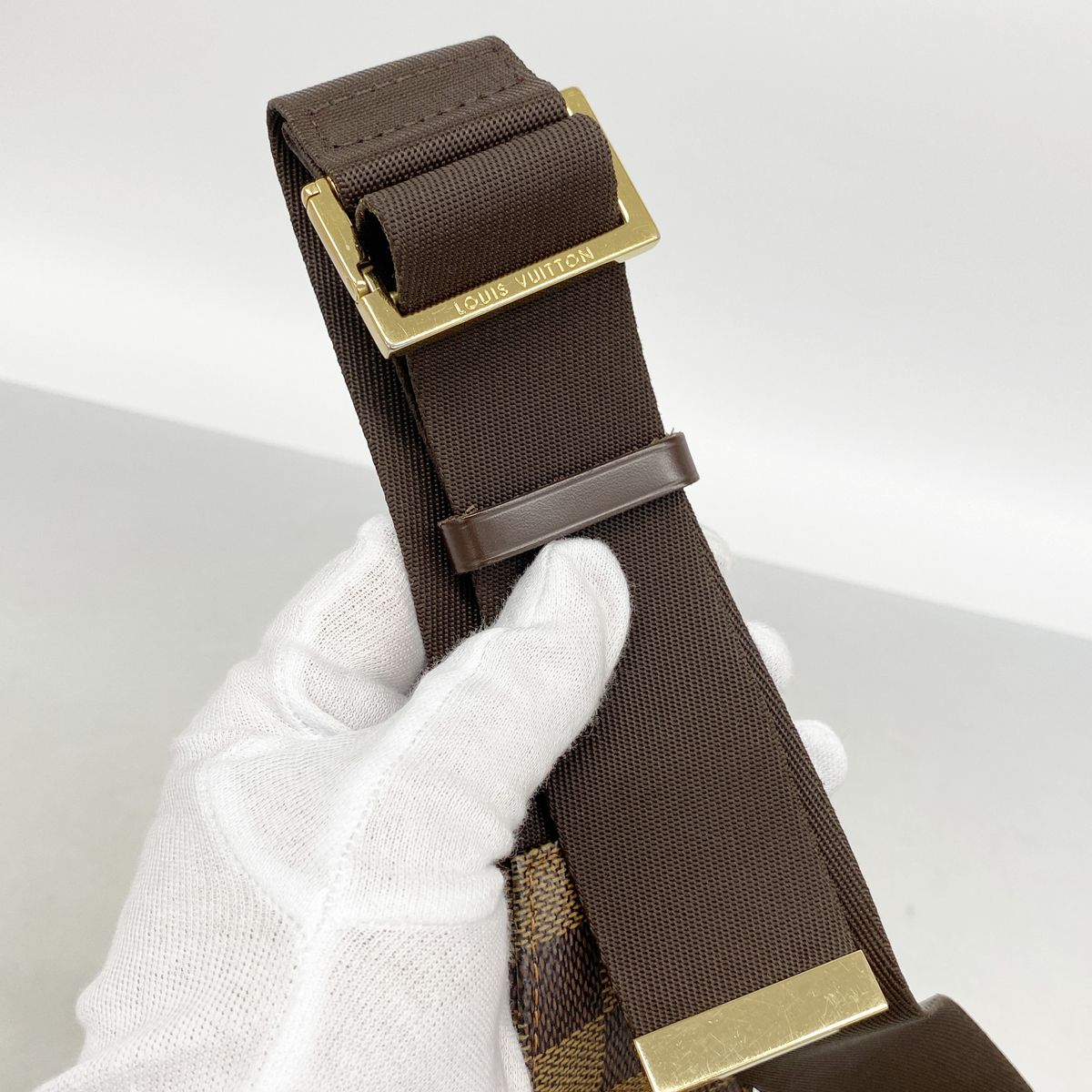 Louis Vuitton Belt Bag Damier Geronimos Ebene — view 8