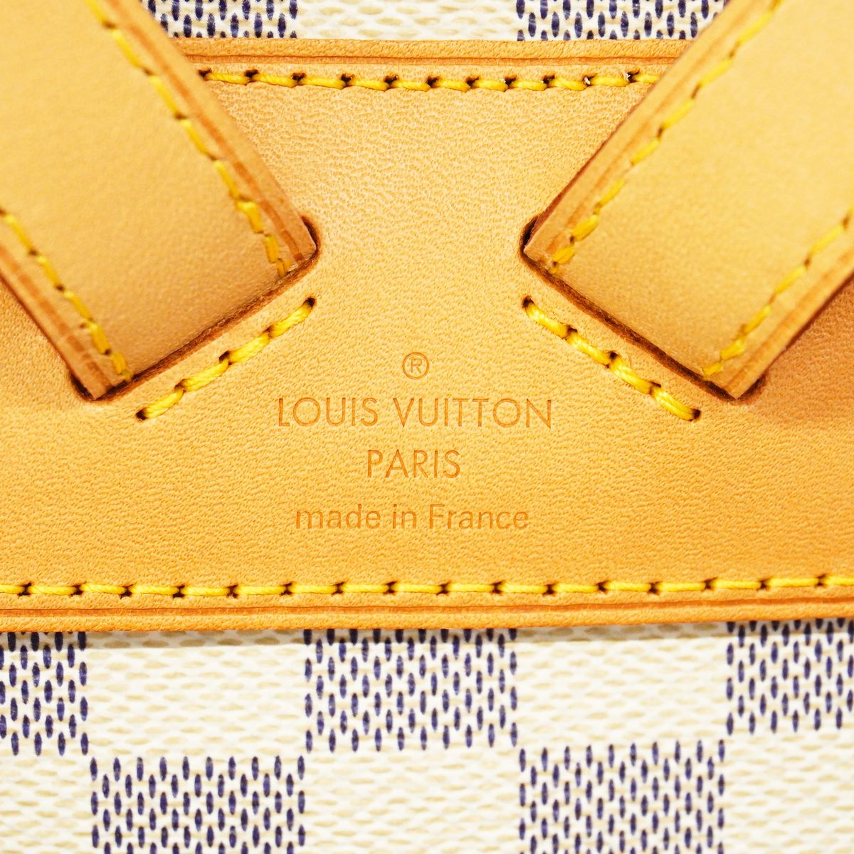Louis Vuitton Backpack Damier Azur Sperone White — view 5